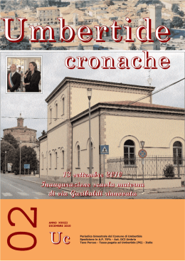Umbertide Cronache numero 2 anno 2010