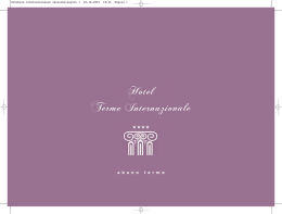 Terme Internazionale Hotel - Hotel Terme Internazionale