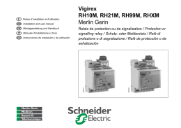 Vigirex RH10M, RH21M, RH99M, RHXM Merlin