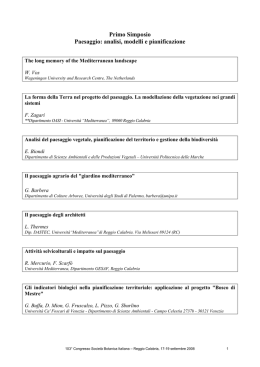Scarica l`elenco delle Comunicazioni in pdf, aggiornato al 31 luglio