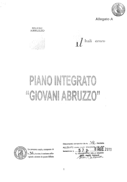 Page 1 (HUIT) REQIONE ABRUZZO Documemo conup&szlig;sm da n