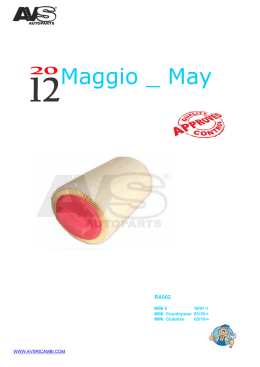 Maggio _ May