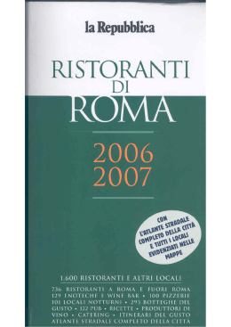 Stampa di fax a pagina intera - Ristorante "SANGALLO ai CORONARI"