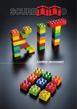 Listino accessori - Bora System S.r.l.
