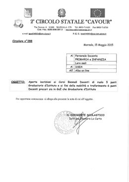 apri/salva file - 2° Circolo ``Cavour`
