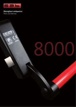 Serie 8000 - SAB Serrature