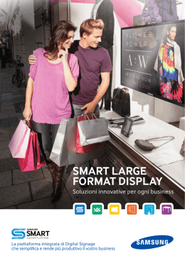 SMART LARGE FORMAT DISPLAY