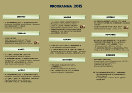 programma 2015 - UNUCI Sezione di Palermo
