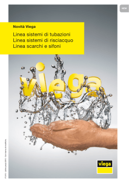 Novit&agrave; - Viega