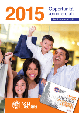 speciale opuscolo opportunita` commerciali 2015