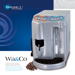 Wa&Co - una fonte inesauribile d`acqua sicura e sana direttamente