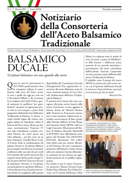 Marzo 2015 - Museo del Balsamico Tradizionale di Spilamberto
