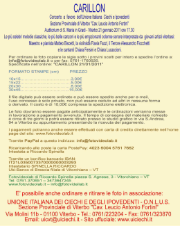 Tutti i provini del concerto