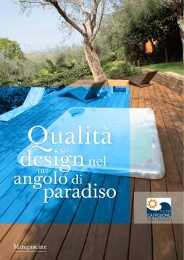 Scarica la brochure - Piscine Castiglione