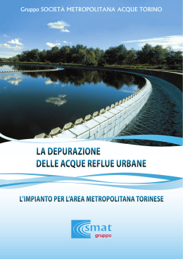 la depurazione delle acque reflue urbane