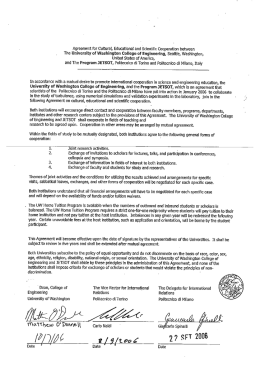 Agreement for Cultural, Educational and Scientiﬁc Cooperation