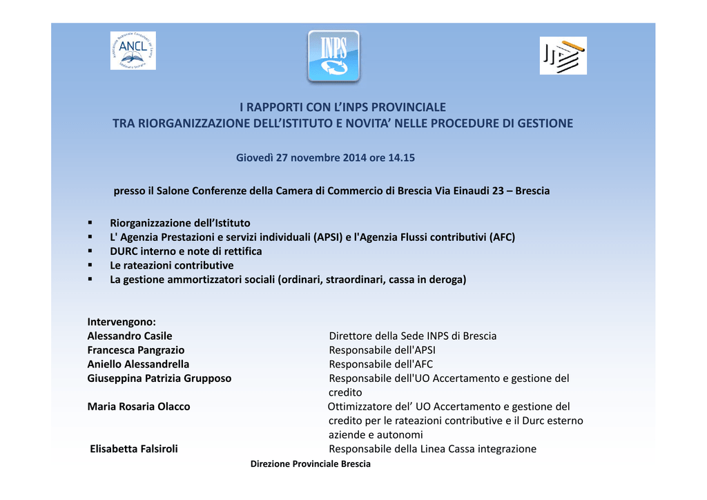 SCARICARE DM 80 INPS