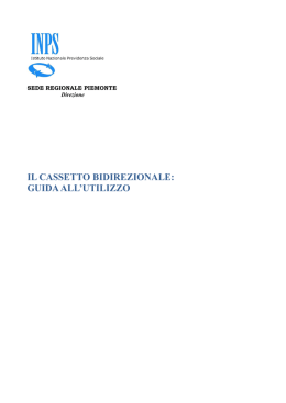 il cassetto bidirezionale