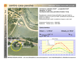Scarica la presentazione - settimana della bioarchitettura e della