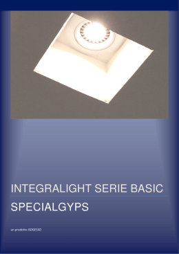 INTEGRALIGHT SERIE BASIC SPECIALGYPS