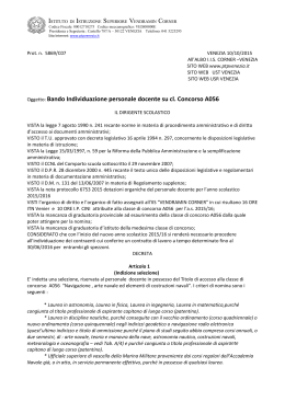bando pdf - Ufficio Scolastico Regionale per il Veneto