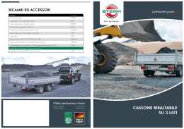 cassone ribaltabile su 3 lati - stema