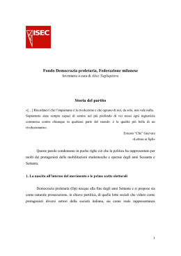 Inventario - Fondazione ISEC