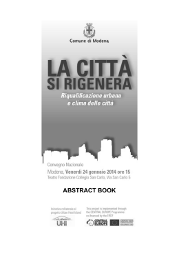ABSTRACT-BOOK-La Città Si Rigenera