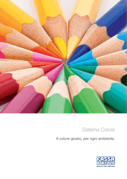 &ldquo;Sistema Colore&rdquo; di Fassa