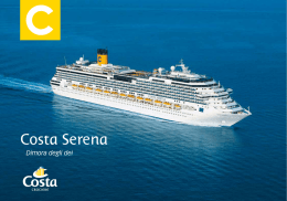 Scarica la brochure Costa Crociere by Ferro e Ferramenta s.r.l.
