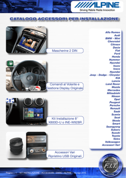Catalogo Accessori (PDF 5.8MB)