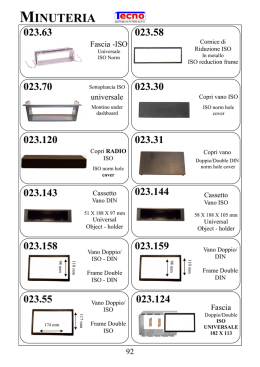 Universale - Tecno HI-FI