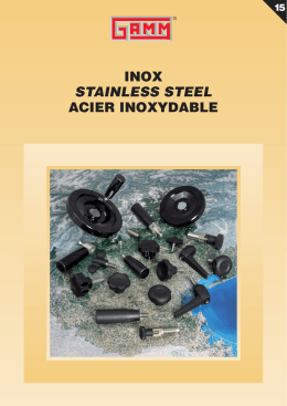 INOX STAINLESS STEEL ACIER INOXYDABLE