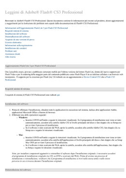 Leggimi di Adobe Flash CS3 Professional