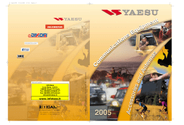 YAESU - Catalogo 2005