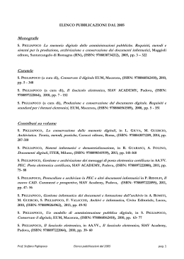 Pubblicazioni