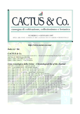 Cactus&Co INDEX 1997-1 2012-3
