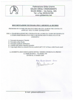 Vie Remar 395 Tel. e Fax 09352299 www.gifcleenne