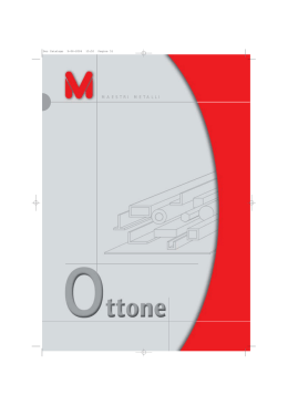 Ottone - Maestri Metalli Srl