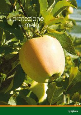 La protezione del melo