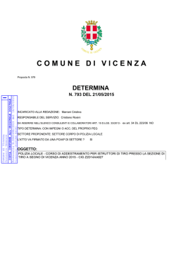Corso Istruttore di tiro