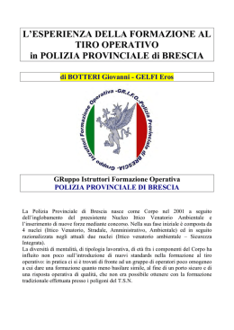 Dispensa 4 - Provincia di Brescia