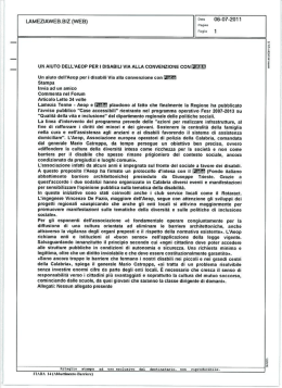 lameziaweb.biz - Rassegna Stampa FIABA