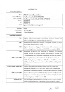 cv Triassi - Con Trasparenza