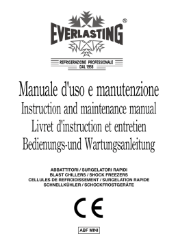 MANUALE ABBATTITORI DI TEMPERATURA