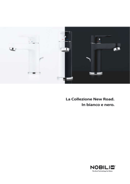 La Collezione New Road. In bianco e nero.