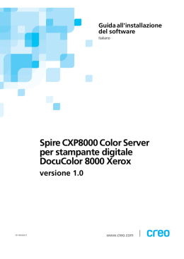 Spire CXP8000 Color Server per Stampante digitale