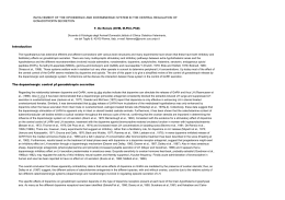 Vol. XVIII - 1998 - Dipartimento di Scienze Medico