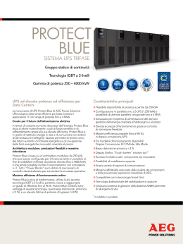 Protect Blue - AEG Power Solutions