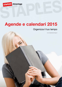 Agende e calendari 2015 - Il Blog di Staples Italia